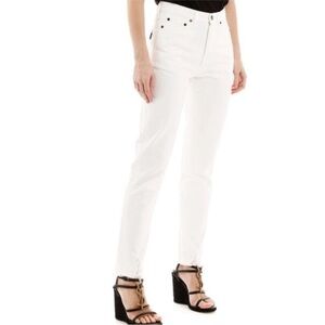 SAINT LAURENT White Skinny Jeans Size 26